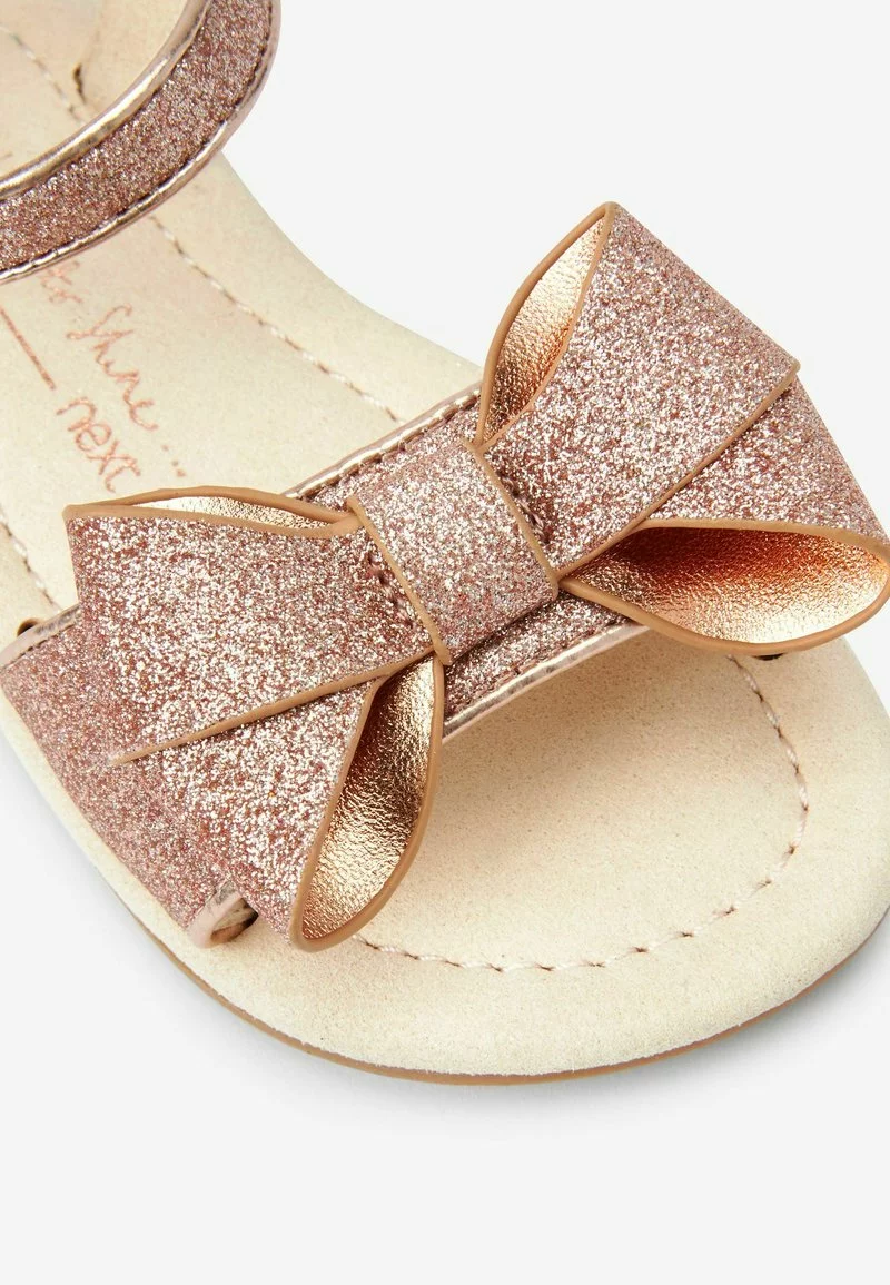 Next Kinder BOW OCCASION - Riemensandalette - Rose Gold Pink Glitter 5 Next Kinder BOW OCCASION - Riemensandalette - Rose Gold Pink Glitter – Bild 5