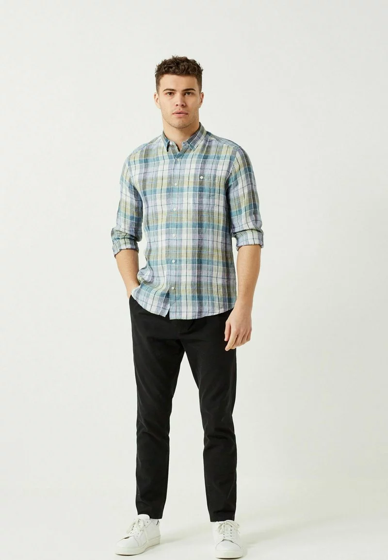 Next Herren LIGHTWEIGHT - Hemd - Blue Green 2 Next Herren LIGHTWEIGHT - Hemd - Blue Green – Bild 2