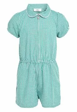 Next Kinder GINGHAM - Jumpsuit - Green