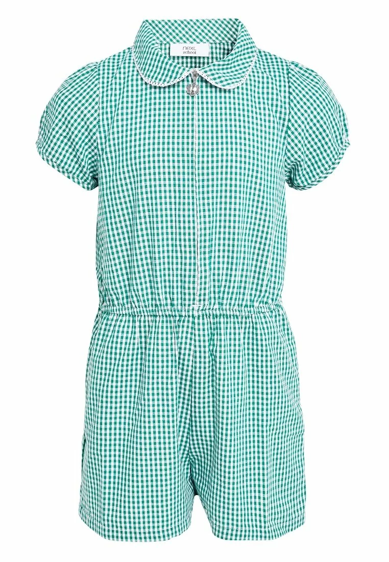 Next Kinder GINGHAM - Jumpsuit - Green 1 Next Kinder GINGHAM - Jumpsuit - Green