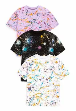 Next Kinder 3 PACK - T-Shirt Print - Black