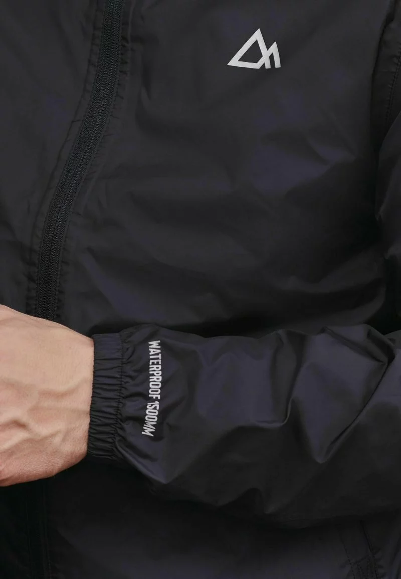 Next Herren Regenjacke / Wasserabweisende Jacke - Black 3 Next Herren Regenjacke / Wasserabweisende Jacke - Black – Bild 3