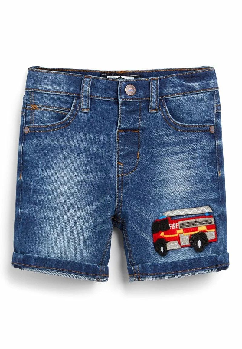 Next Kinder Jeans Shorts - Mid Blue Fire Engine 3 Next Kinder Jeans Shorts - Mid Blue Fire Engine – Bild 3