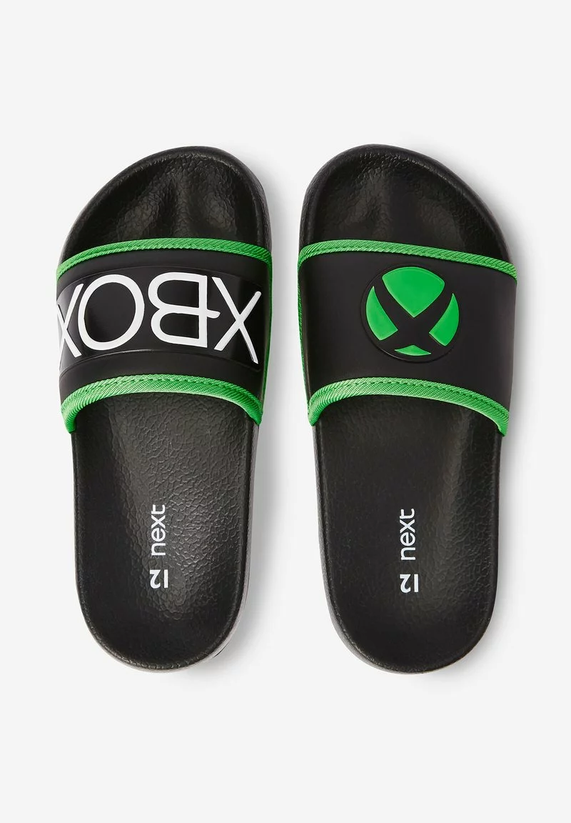 Next Unisex XBOX SLIDERS - Badesandale - Black 2 Next Unisex XBOX SLIDERS - Badesandale - Black – Bild 2