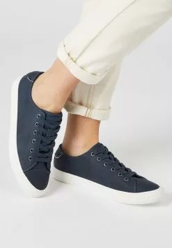 Next Damen NAVY BASEBALL LACE-UP - Sneaker Low - Blue