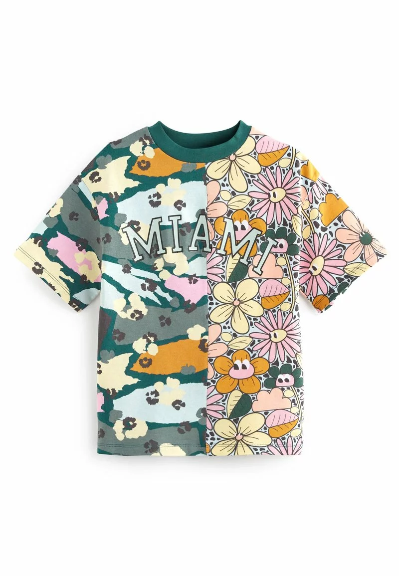 Next FLORAL & CAMO SPLICED - T-Shirt Print - Green | Kinder 2 Next FLORAL & CAMO SPLICED - T-Shirt Print - Green | Kinder – Bild 2