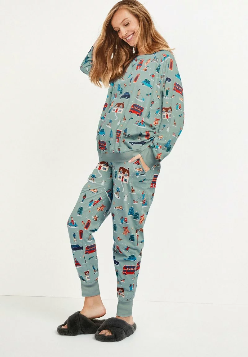 Next Damen Nachtwäsche Set - Green 1 Next Damen Nachtwäsche Set - Green