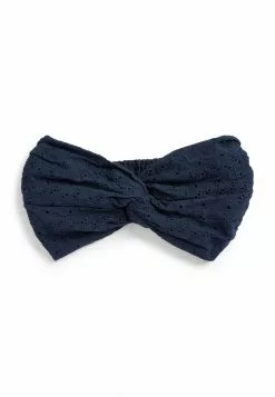 Next Damen BRODERIE SOFT - Ohrenwärmer - Navy Blue
