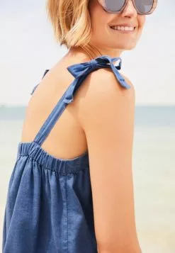 Next Damen SCHLEIFE-KURZGRÃ¶ÃŸE - Top - Blue -Next Großes Kaufhaus eabad1e1675941dd93954367d5189243