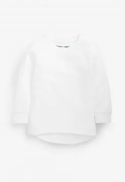 Next Unisex Langarmshirt - White