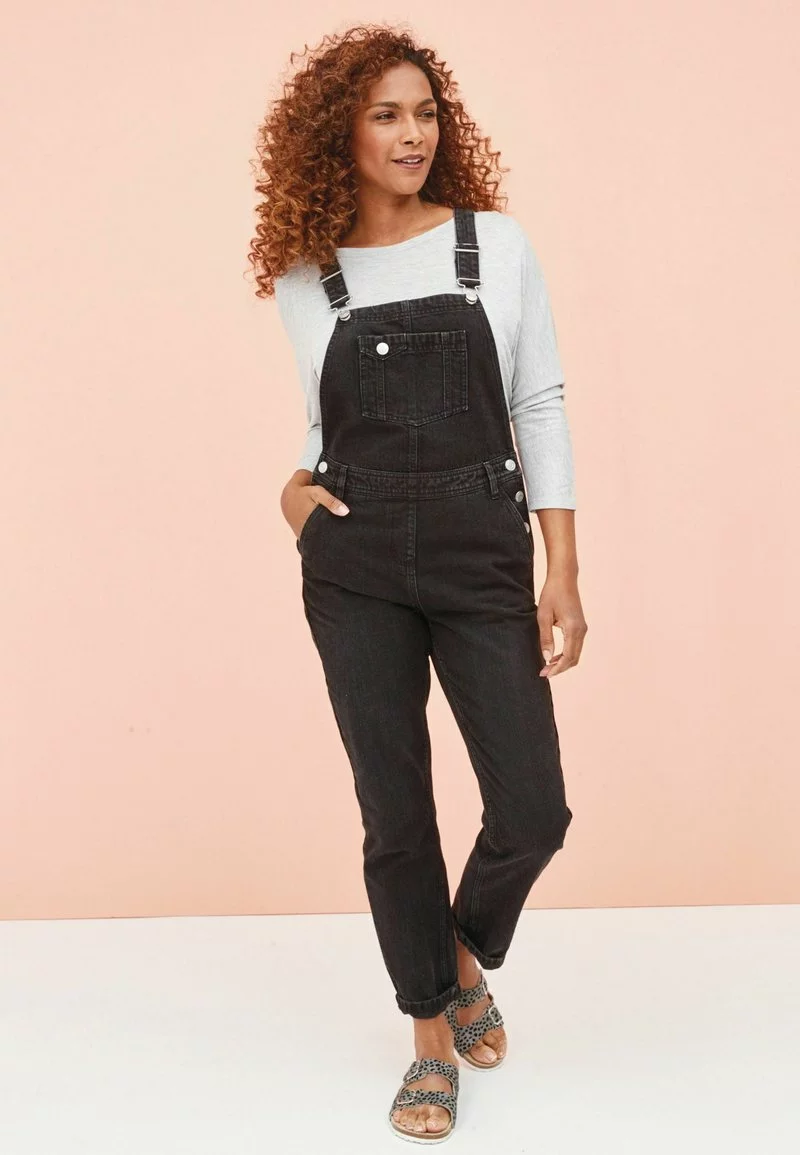 Next Damen Latzhose - Black 1 Next Damen Latzhose - Black