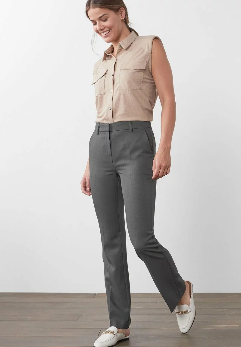 Next Damen Stoffhose - Grey 1 Next Damen Stoffhose - Grey