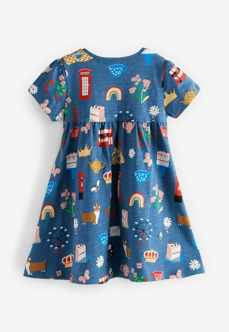 Next Kinder Jerseykleid - Blue London Jubilee 5 Next Kinder Jerseykleid - Blue London Jubilee – Bild 5