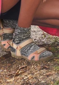 Next Damen Trekkingsandale - Pink, Beige