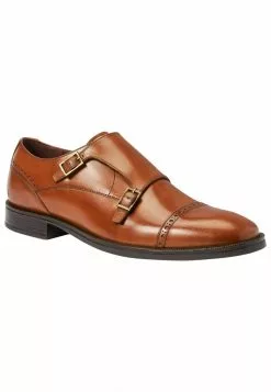 Next Herren SIGNATURE DOUBLE MONK STRAP - Business-Slipper - Tan