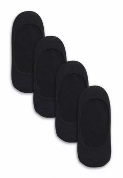 Next Damen CUSHION SOLE 4 PACK - Füßlinge - Black