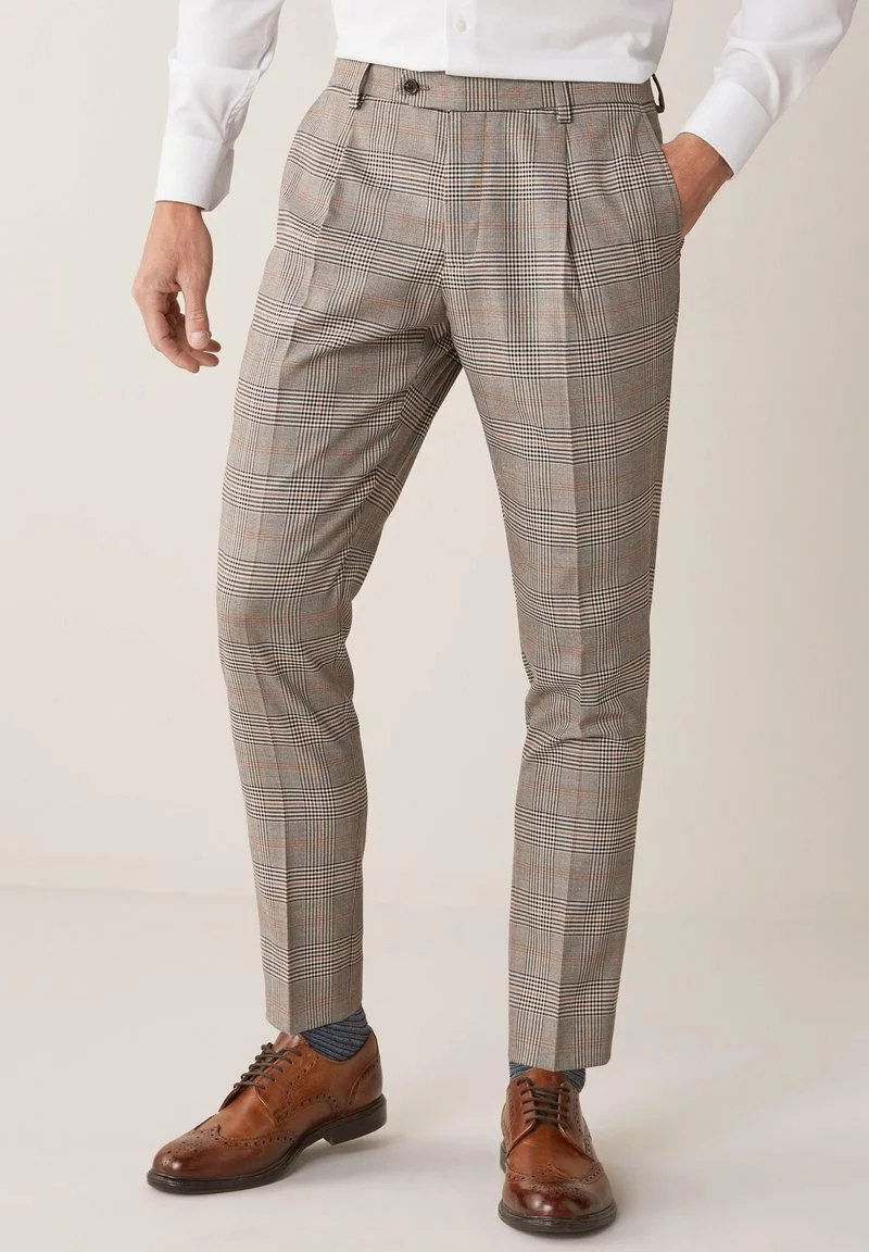 Next Herren Stoffhose - Beige 3 Next Herren Stoffhose - Beige – Bild 3