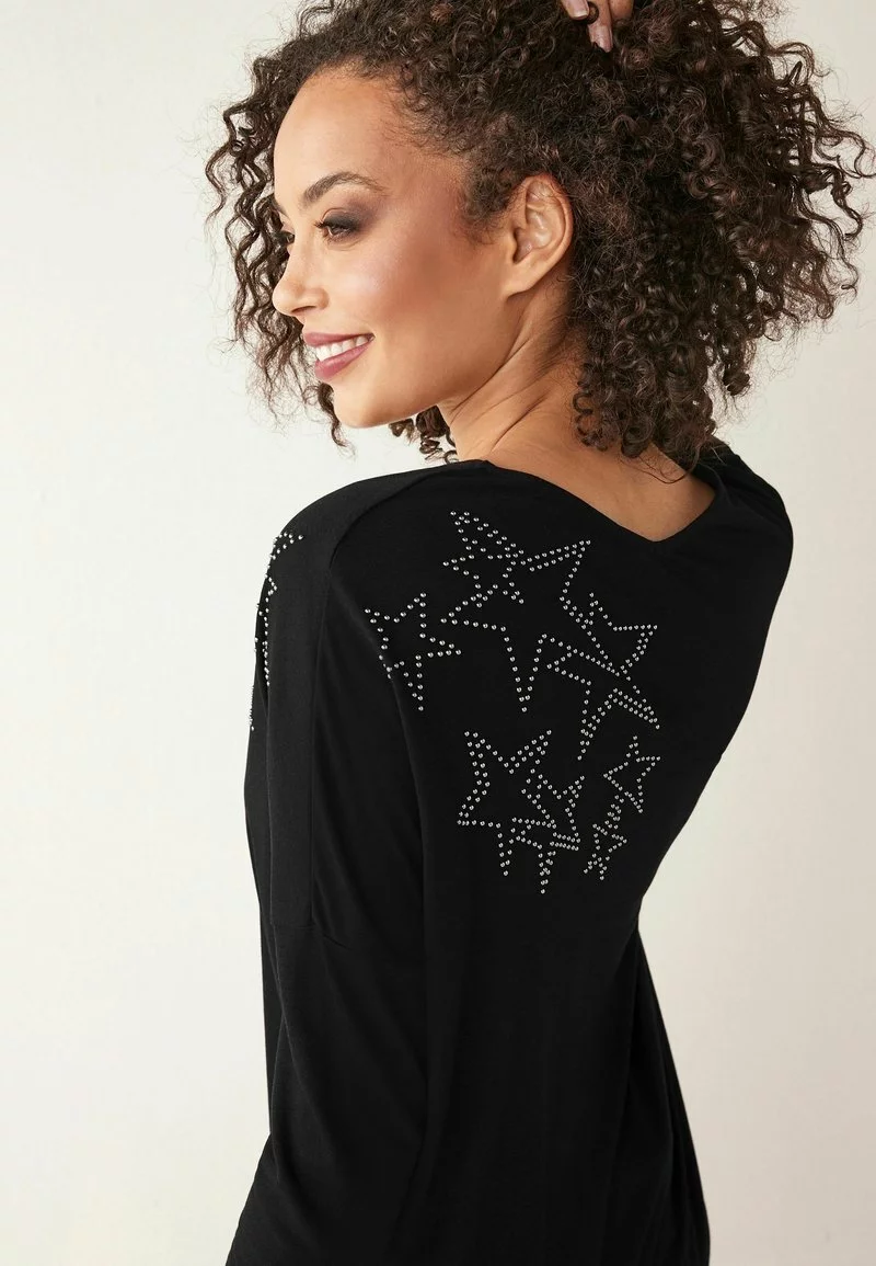 Next Damen LONG SLEEVE DOLMAN - Tunika - Black 3 Next Damen LONG SLEEVE DOLMAN - Tunika - Black – Bild 3