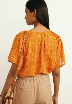 Next FLUTTER - Bluse - Orange | Damen -Next Großes Kaufhaus ee677eaa821143ae8a82750bd8578eb6