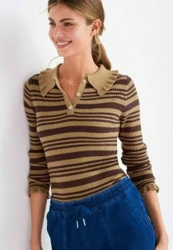 Next Damen Poloshirt - Camel