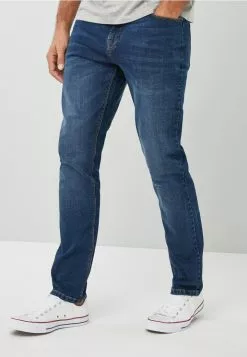 Next Herren Jeans Slim Fit - Blue