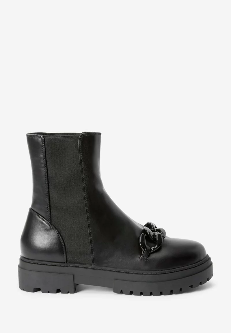 Next Damen Plateaustiefelette - Black 1 Next Damen Plateaustiefelette - Black