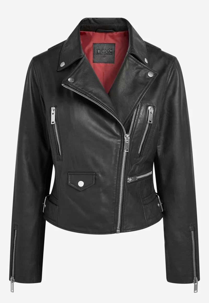 Next Damen Lederjacke - Black 4 Next Damen Lederjacke - Black – Bild 4