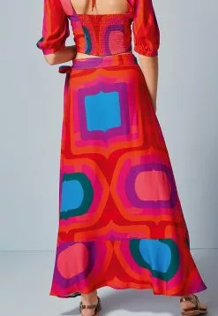 Next Wickelrock - Pink Geo Print | Damen -Next Großes Kaufhaus eee9339e952d41fb9b11991177dbebdb