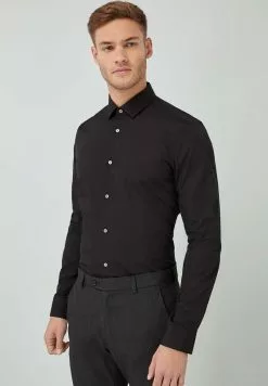 Next Herren Businesshemd - Black