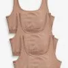 Next Kinder 3 PACK - Bustier - Brown