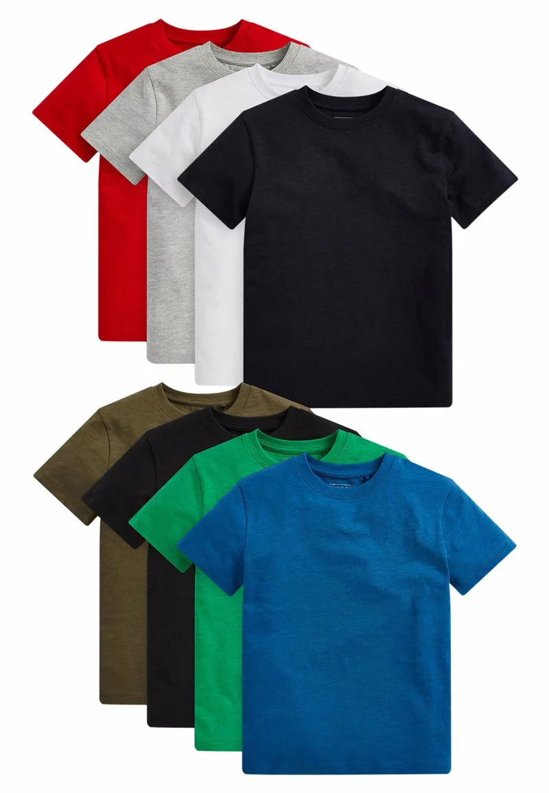 Next Kinder 8 PACK - T-Shirt Print - Multi-coloured 1 Next Kinder 8 PACK - T-Shirt Print - Multi-coloured