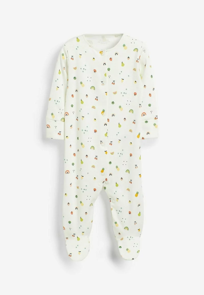 Next Kinder Strampler - Pink/green Floral Baby 3 Next Kinder Strampler - Pink/green Floral Baby – Bild 3