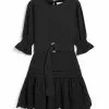 Next Damen PUFF PINTUCK - Freizeitkleid - Black