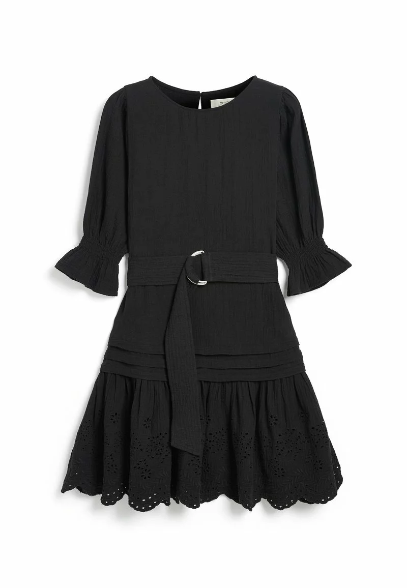 Next Damen PUFF PINTUCK - Freizeitkleid - Black 1 Next Damen PUFF PINTUCK - Freizeitkleid - Black