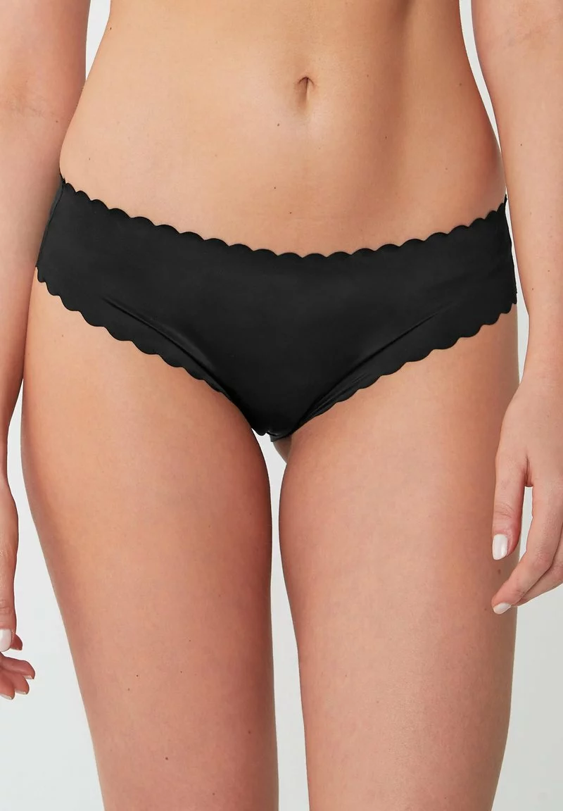 Next Damen SCALLOP EDGE NO VPL KNICKERS - Slip - Black 1 Next Damen SCALLOP EDGE NO VPL KNICKERS - Slip - Black