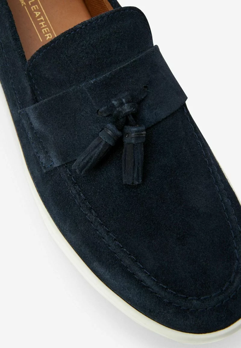 Next Herren SUEDE TASSEL - Mokassin - Navy 4 Next Herren SUEDE TASSEL - Mokassin - Navy – Bild 4