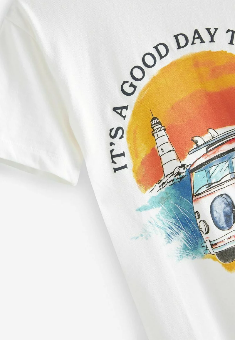 Next Kinder SURFER CAMPER VAN GRAPHIC SHORT SLEEVE - T-Shirt Print - White 3 Next Kinder SURFER CAMPER VAN GRAPHIC SHORT SLEEVE - T-Shirt Print - White – Bild 3