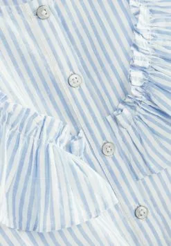 Next Kinder TIE FRONT FRILL - Bluse - Blue -Next Großes Kaufhaus f242ccde5d564e4d849c646f7cb991bc