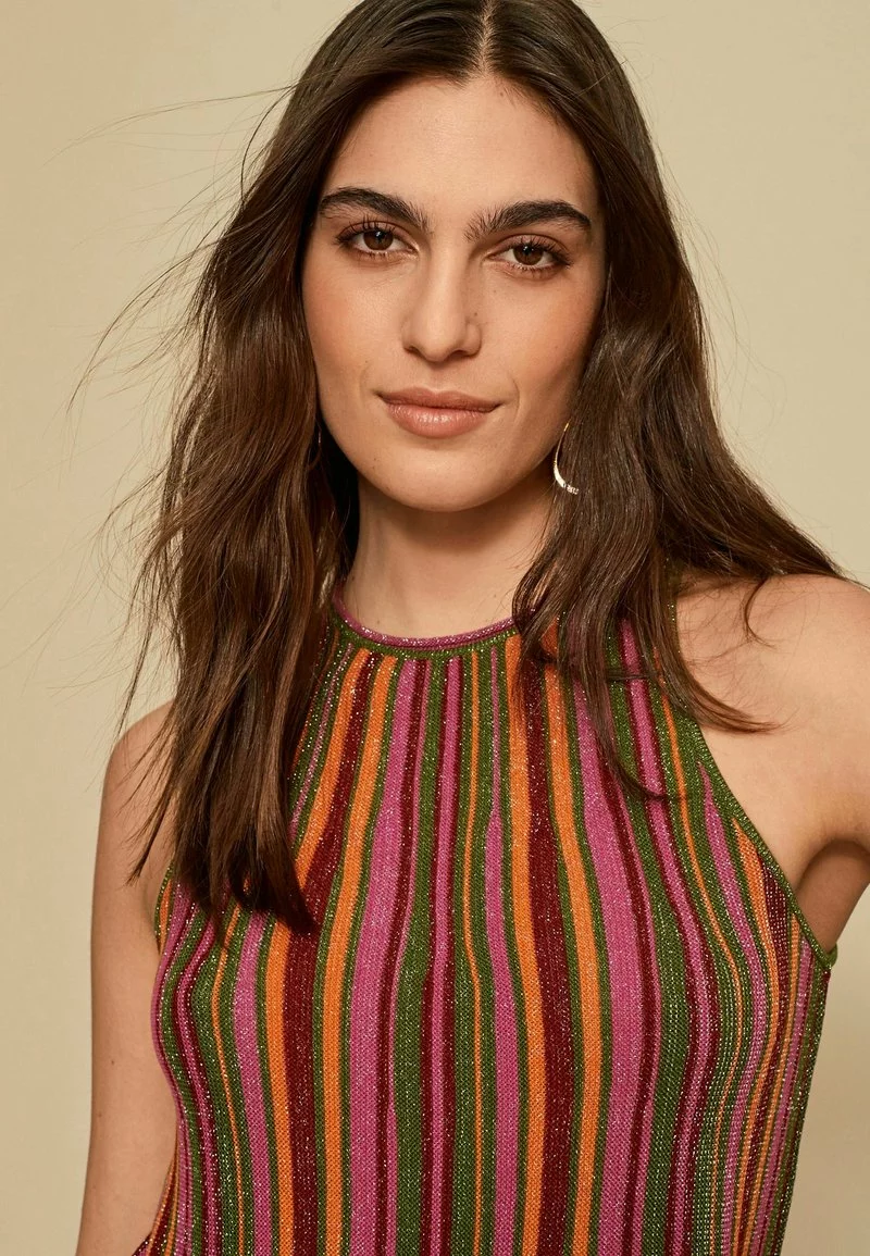 Next Damen LUREX SLEEVELESS - Top - Multi Stripe 3 Next Damen LUREX SLEEVELESS - Top - Multi Stripe – Bild 3