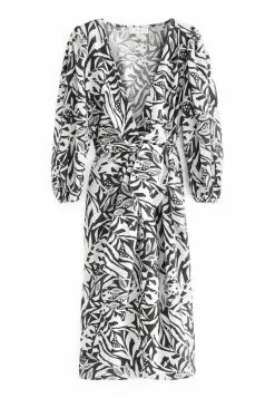 Next Damen KIMONO WRAP DRESS - Freizeitkleid - Black White Floral 9 Next Damen KIMONO WRAP DRESS - Freizeitkleid - Black White Floral -Next Großes Kaufhaus f26585da4a524b21b27b6523d2ce95cf