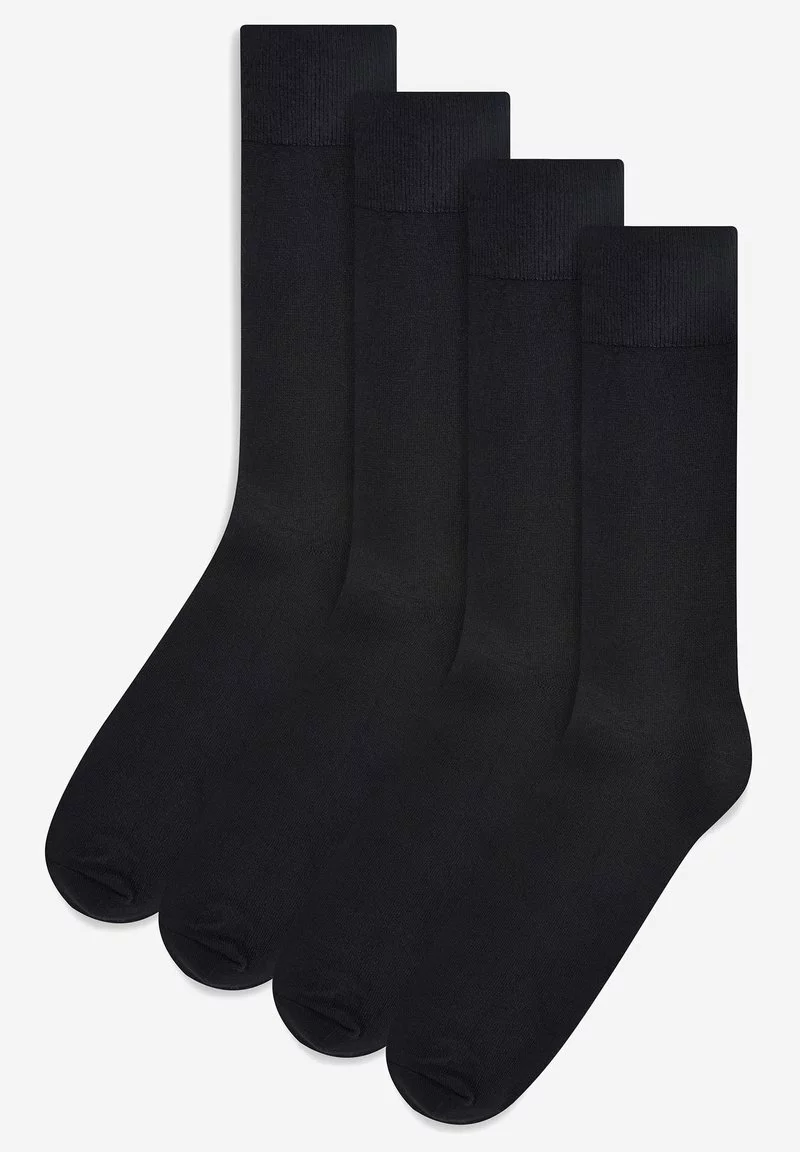 Next Herren FOUR PACK - Socken - Black 1 Next Herren FOUR PACK - Socken - Black