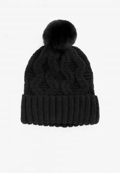 Next Damen CABLE POM - Mütze - Black -Next Großes Kaufhaus f312859b065d40178e12a22435cc1f52