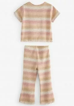 Next Kinder SET - Stoffhose - Pale Pink Stripe -Next Großes Kaufhaus f32314d647444406ae56eff948804a92