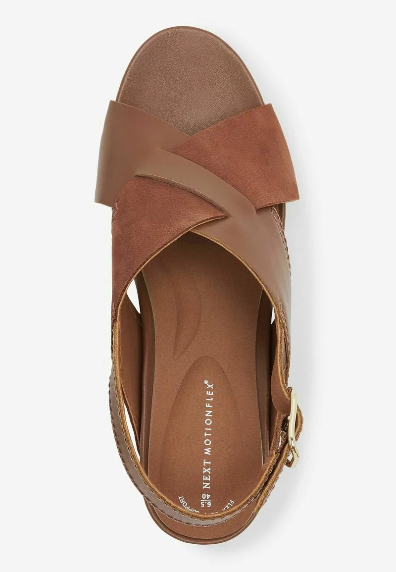 Next FOREVER COMFORT MOTION FLEX CROSSOVER - Keilsandalette - Tan Brown | Damen 2 Next FOREVER COMFORT MOTION FLEX CROSSOVER - Keilsandalette - Tan Brown | Damen – Bild 2