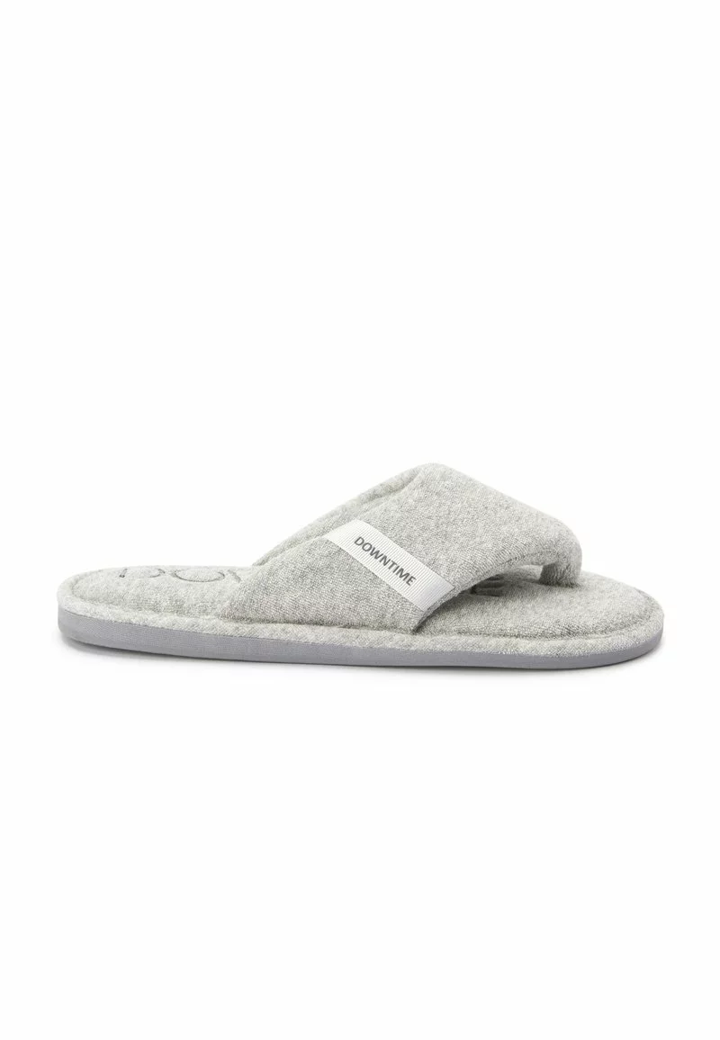 Next Damen TOWEL TOE THONG - Bade-Zehentrenner - Grey 1 Next Damen TOWEL TOE THONG - Bade-Zehentrenner - Grey