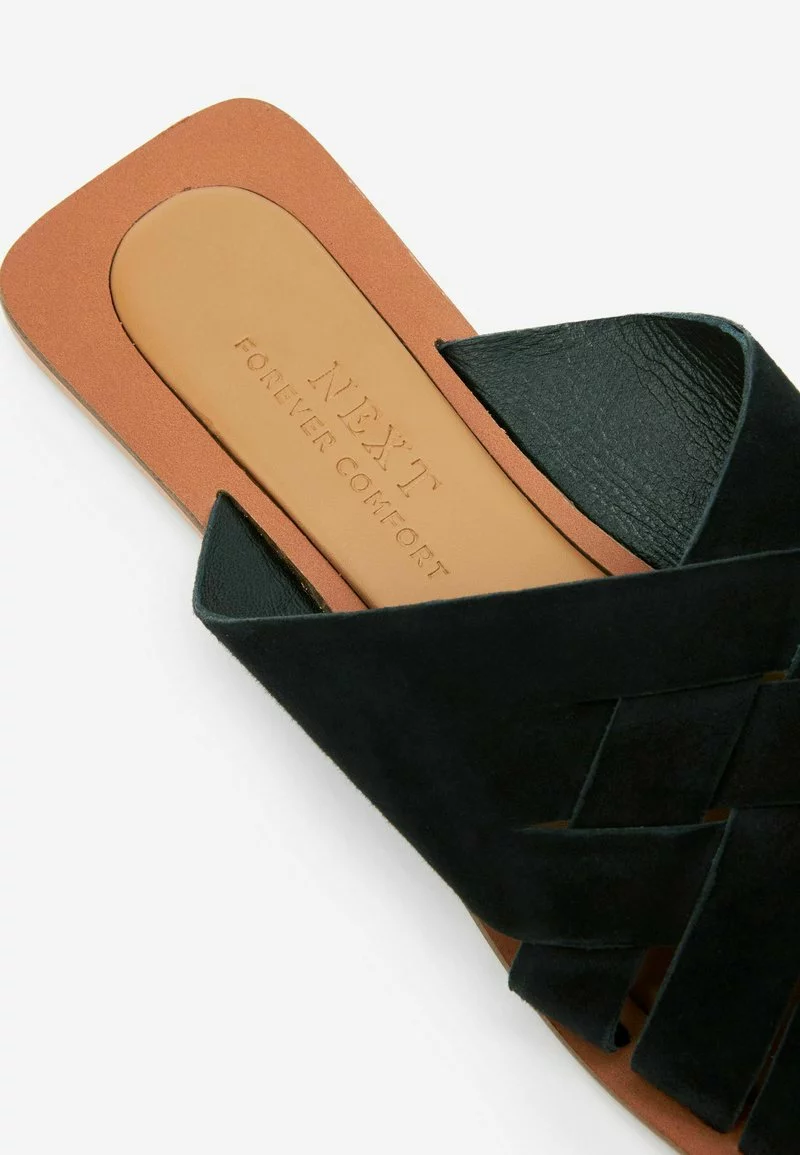 Next Damen Pantolette Flach - Black 4 Next Damen Pantolette Flach - Black – Bild 4