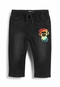 Next Kinder Jeans Slim Fit - Mottled Black