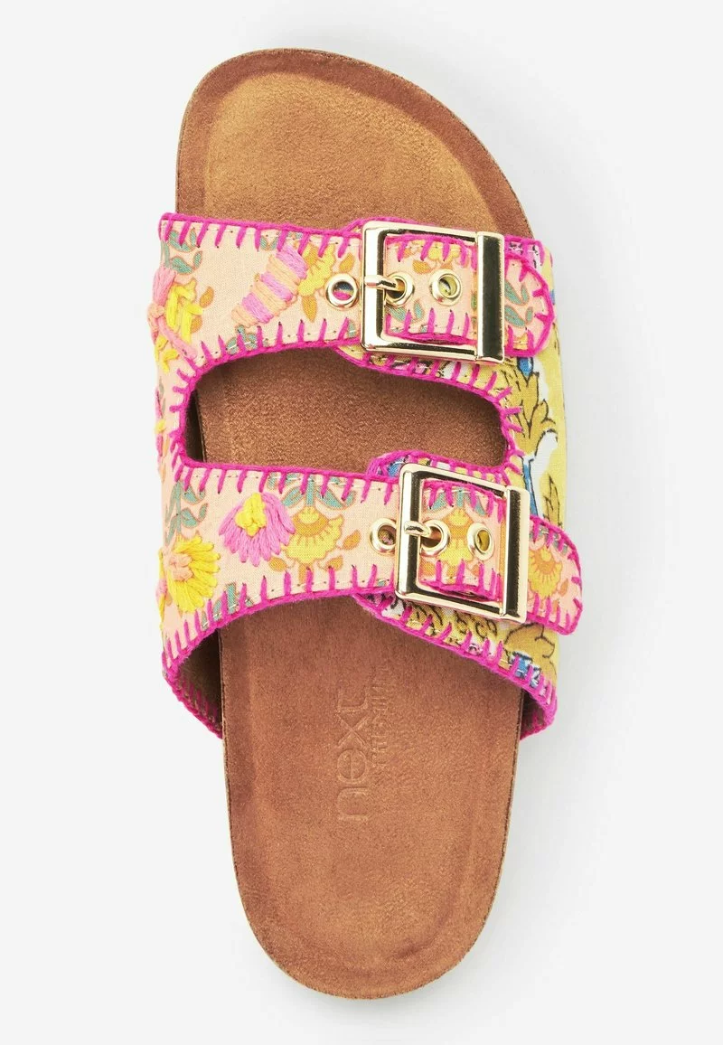 Next Kinder CORKBED - Pantolette Flach - Yellow /pink 3 Next Kinder CORKBED - Pantolette Flach - Yellow /pink – Bild 3