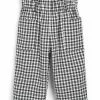 Next Kinder PULL ON - Stoffhose - Monochrome Gingham