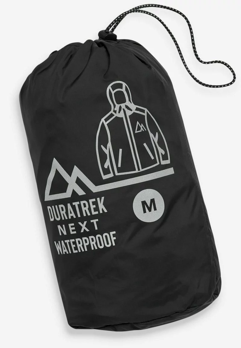 Next Herren Regenjacke / Wasserabweisende Jacke - Black 5 Next Herren Regenjacke / Wasserabweisende Jacke - Black – Bild 5